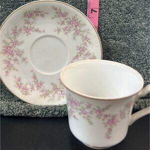 Vintage 1960s Premiere Fine China Japan April Rose Pattern